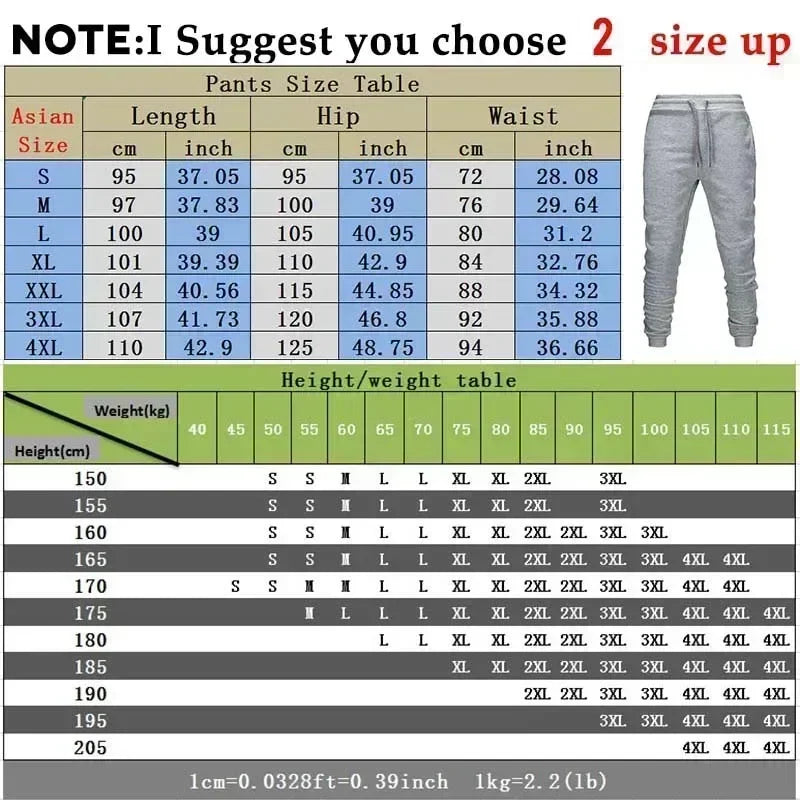 Men Casual Sports Pants Running Workout Jogging Long Pants Gym Sport Trousers for Men Jogger Sweatpants Men's Clothing